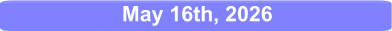 May 16th, 2026